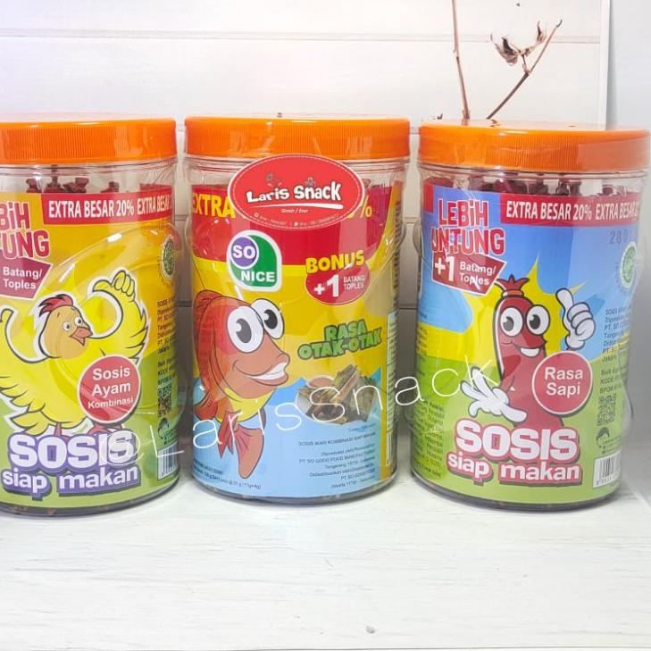 

New Deal--Sosis So Nice Ready to Eat (1 Toples isi 24)