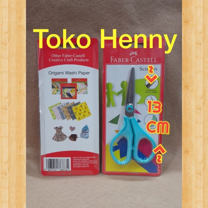 

Sale Gunting Faber Castell .... Code 180771 ... 13 Cm Hot Sale