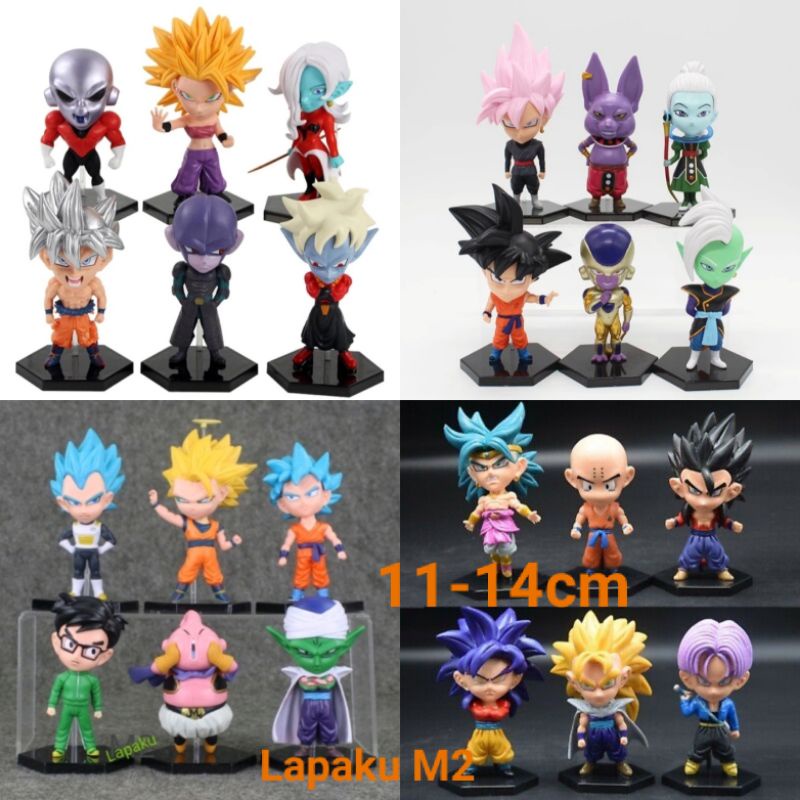 Action Figure Dragon ball Goku Zamazu Jiren Freezer