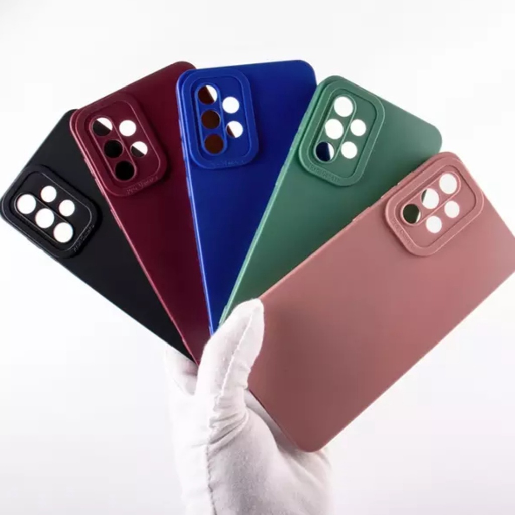 Case Procamera Vivo Y16 Y35 Y22 V25 V25 Pro Silikon Softcase Macaron Lentur Casing Matte