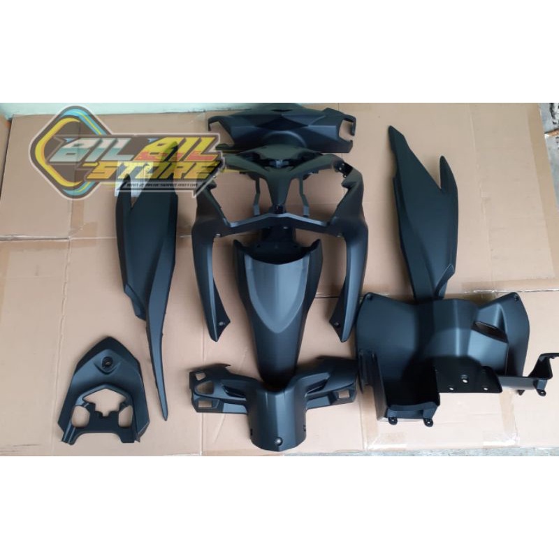 FULL BODY HALUS HONDA VARIO 125 OLD WARNA HITAM DOFF