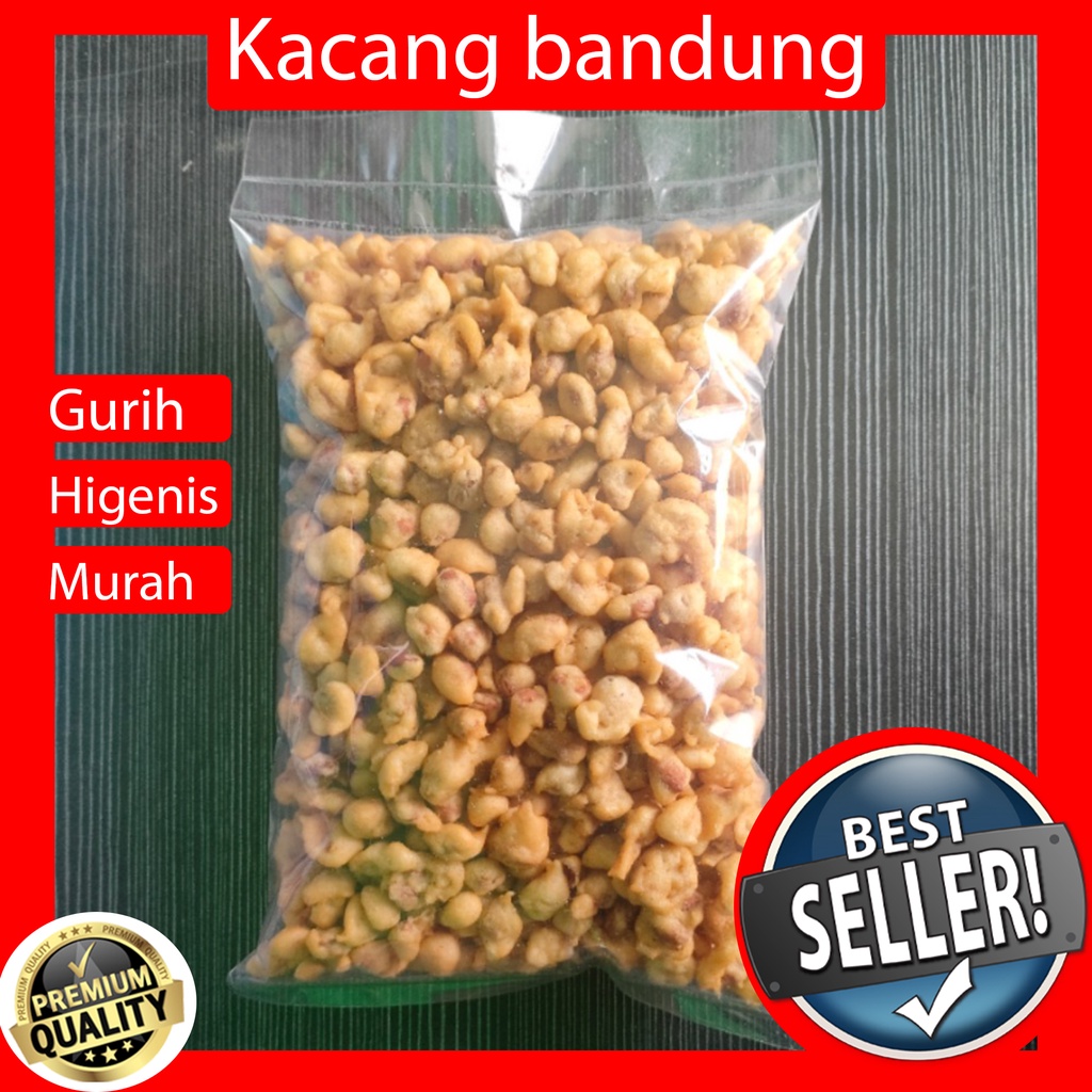 

kacang bandung kacang gurih kacang kacangan kacang goreng kacang bawang kacang telur isi 500 gram