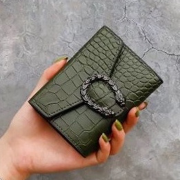 ( GS ) DOMPET WANITA / DOMPET LIPAT WANITA POLA CROCO