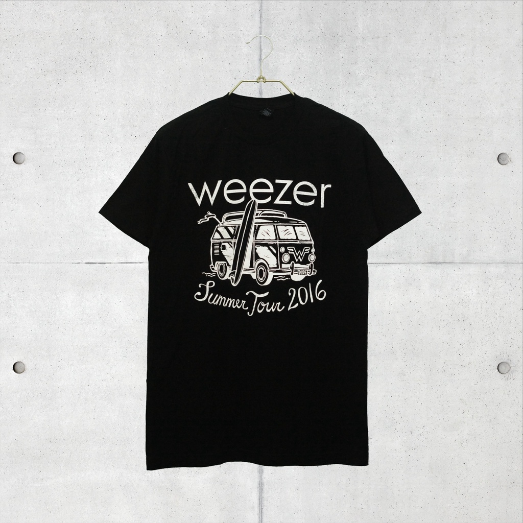 Baju Kaos Band Official Original Weezer (Summer Tour 2016) Tshirt