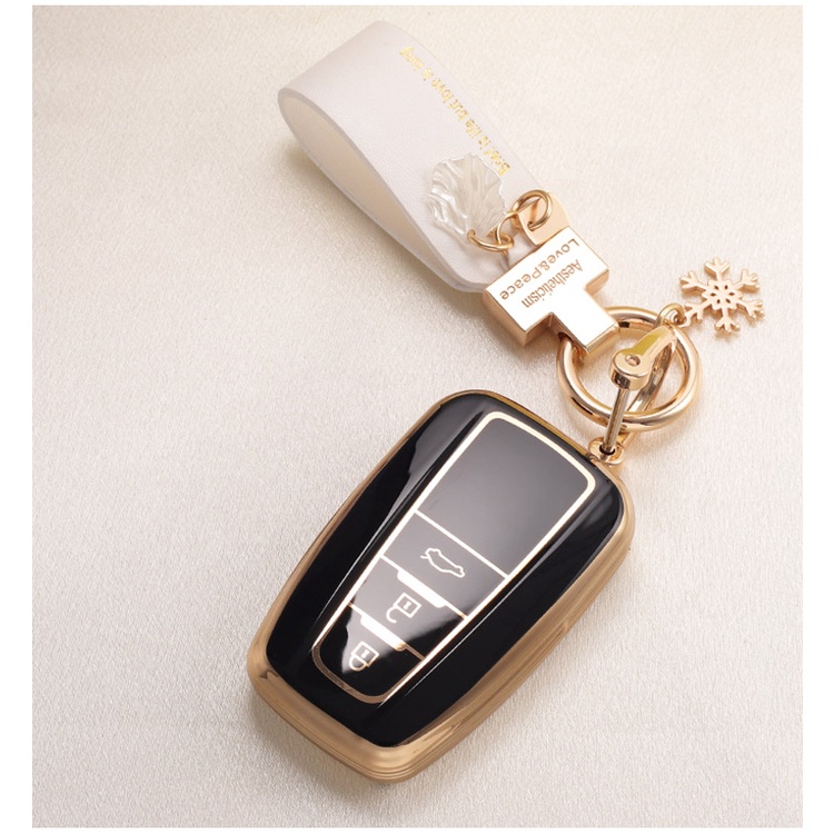 1pc Case Pelindung Kunci Mobil Toyota Camry RAV4 Auris Corolla Avensis Verso Yaris Aygo Scion