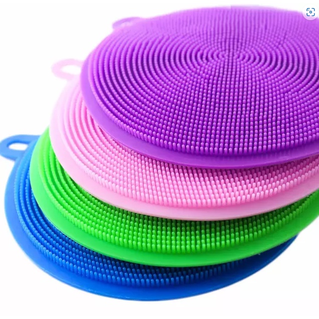 Spons Cuci Piring Silikon / Sponge Cuci Piring / Spons Cuci Panci Wajan