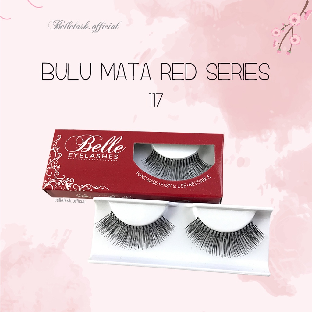 117 Bulu Mata Palsu Handmade Natural False Eyelash Eye Lashes