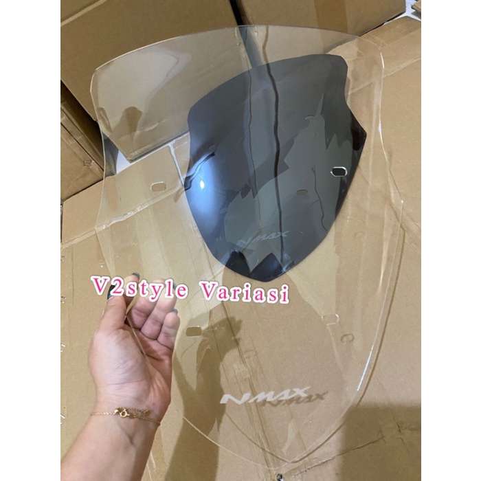 VISOR YAMAHA ALL NMAX NEW WINDSHIELD STANDAR NMAX BARU 2020 2021 KACA - BENING