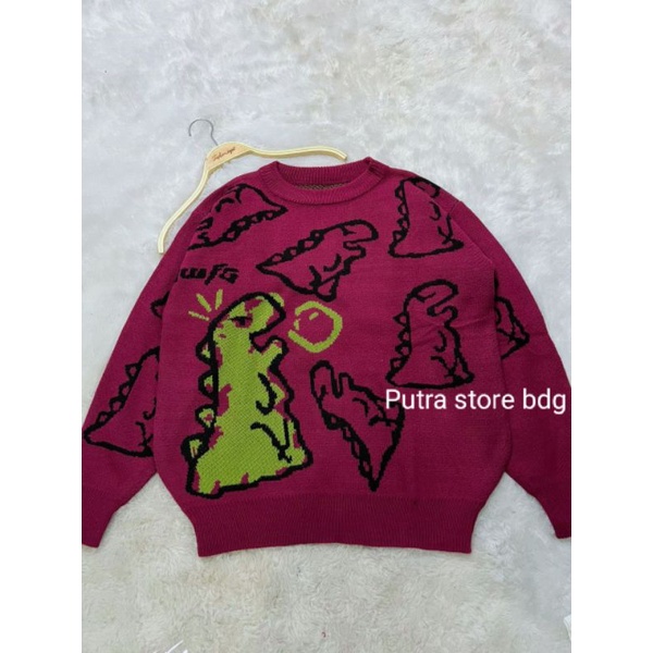 SWEATER DINO OVERSIZE PREMIUM