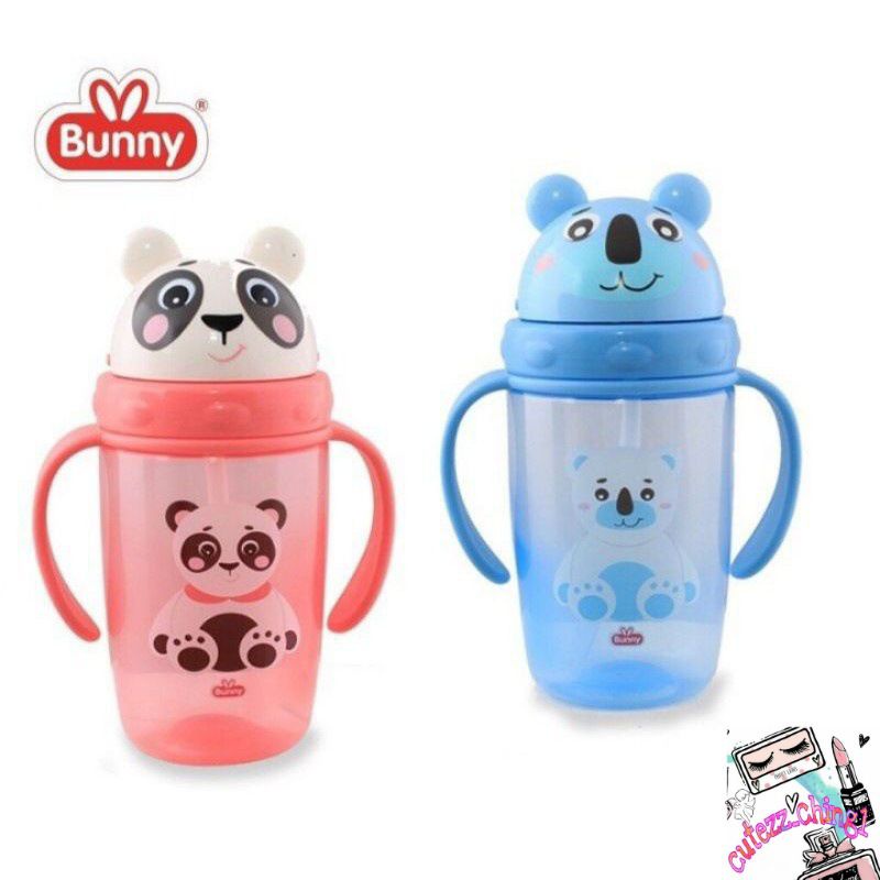 ☃cutezz_ching1☃Lusty Bunny Training Cup 2 Handle | Straw Sipper Cup |