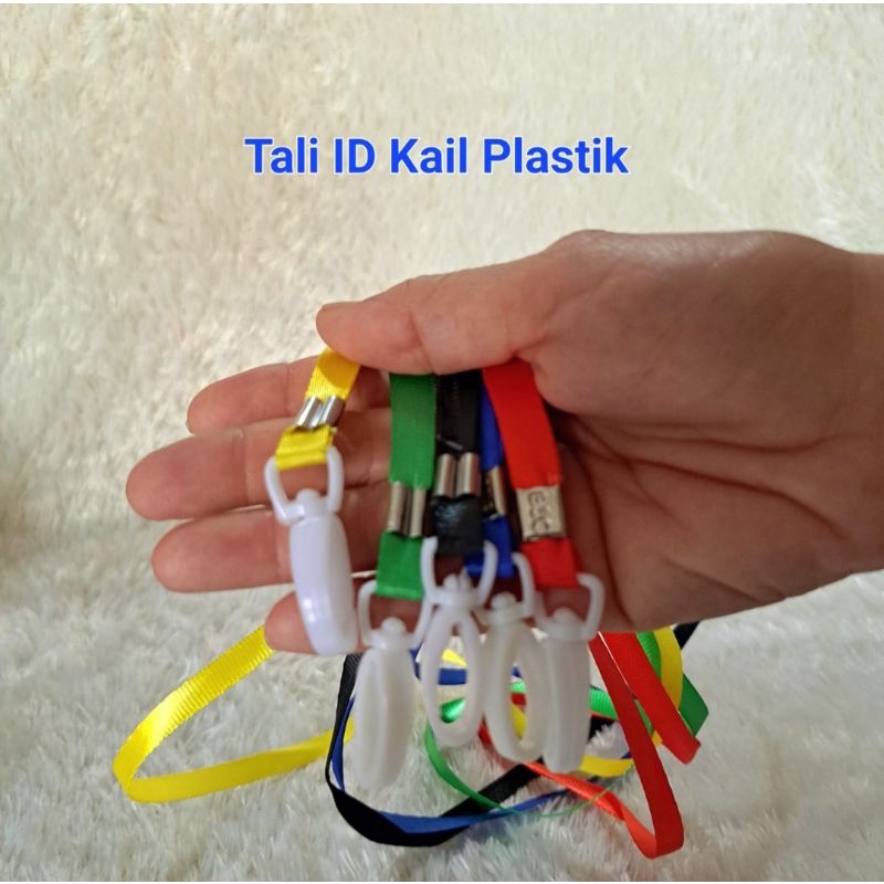

(5bh)Tali ID Card Kail Plastik BIG Merah/Biru/Hijau/Kuning/Hitam