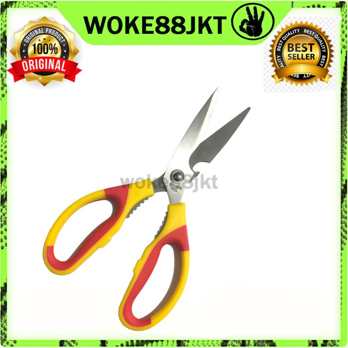 

Kusus Hari Ini Woke88Jkt Gunting Serbaguna / Gunting Sayur / Gunting Dapur Kertas Hot Sale