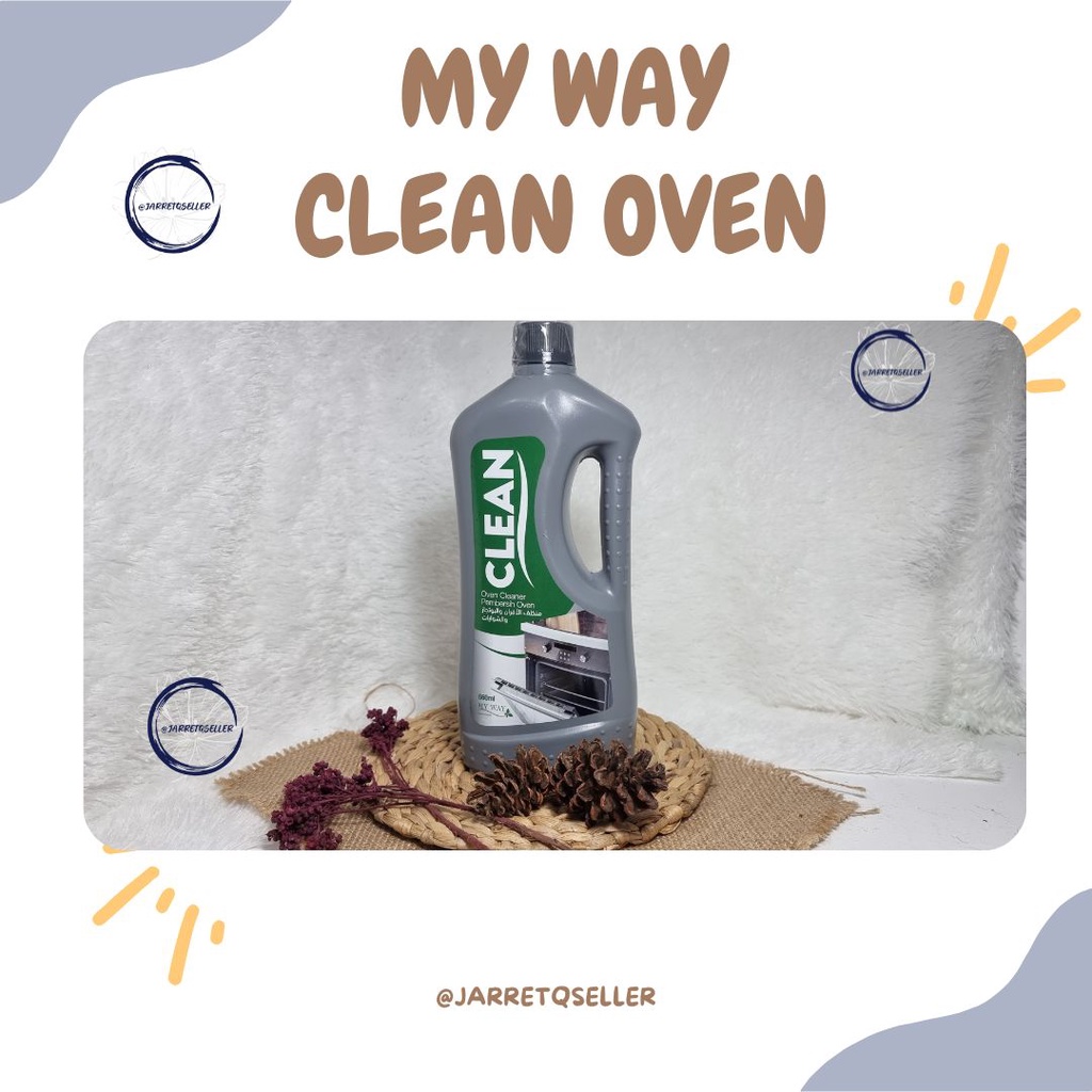 🆕MY WAY CLEAN OVEN  || MY WAY CLEAN ABU PEMBERSIH OVEN || jarretqseller MY WAY CLEAN OVEN  || clean 