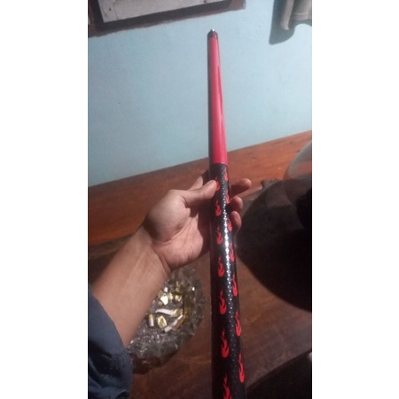 tongkat biliard drakan fire red