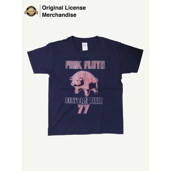 Kaos Baju Anak laki Perempuan Casual Import PINK FLOYD Animal Tour 77