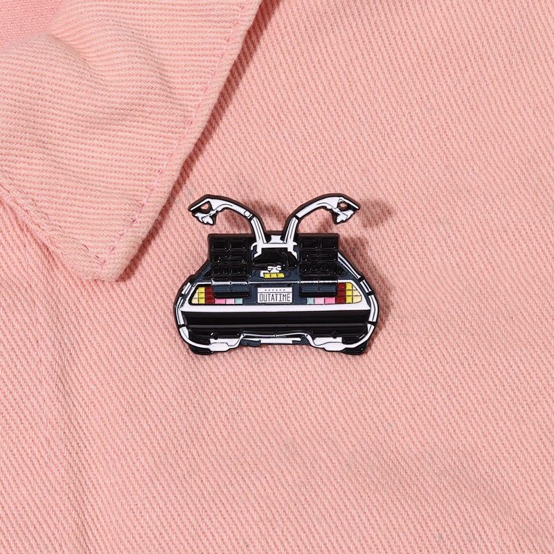 Bros Pin Enamel Bentuk Mobil Sport Kartun Untuk Hadiah Teman
