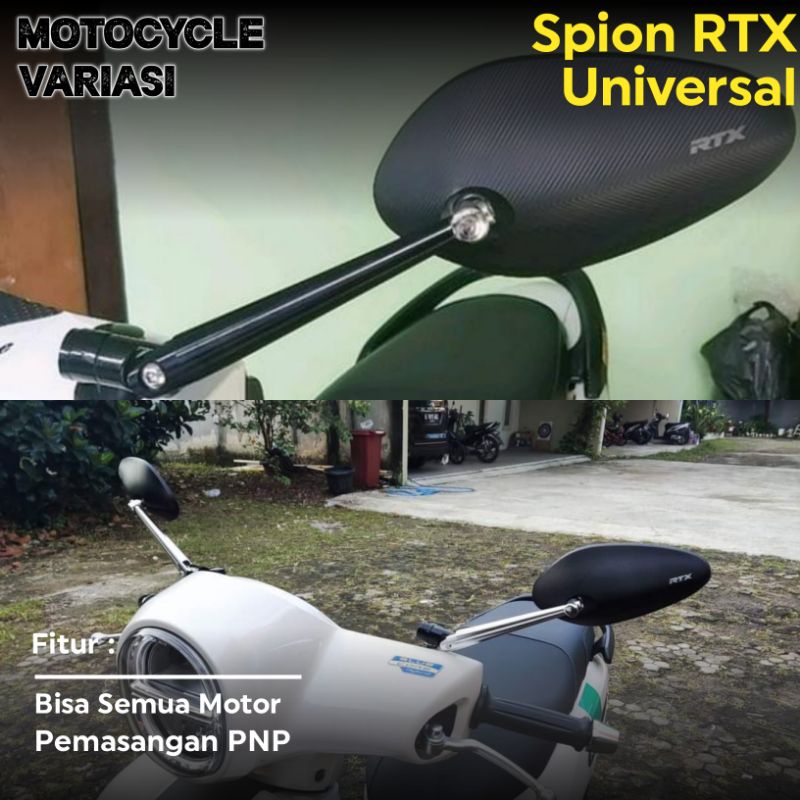 Spion RTX Model Daun Fazzio Nmax Adv Vario Pcx Universal