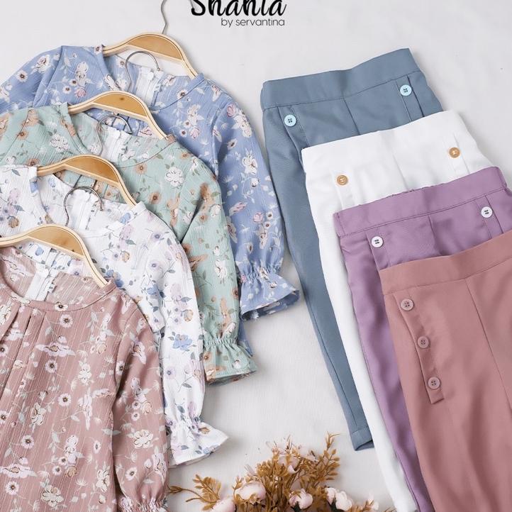 Menarik SHAHIA - Elena Oneset Setelan Celana Anak