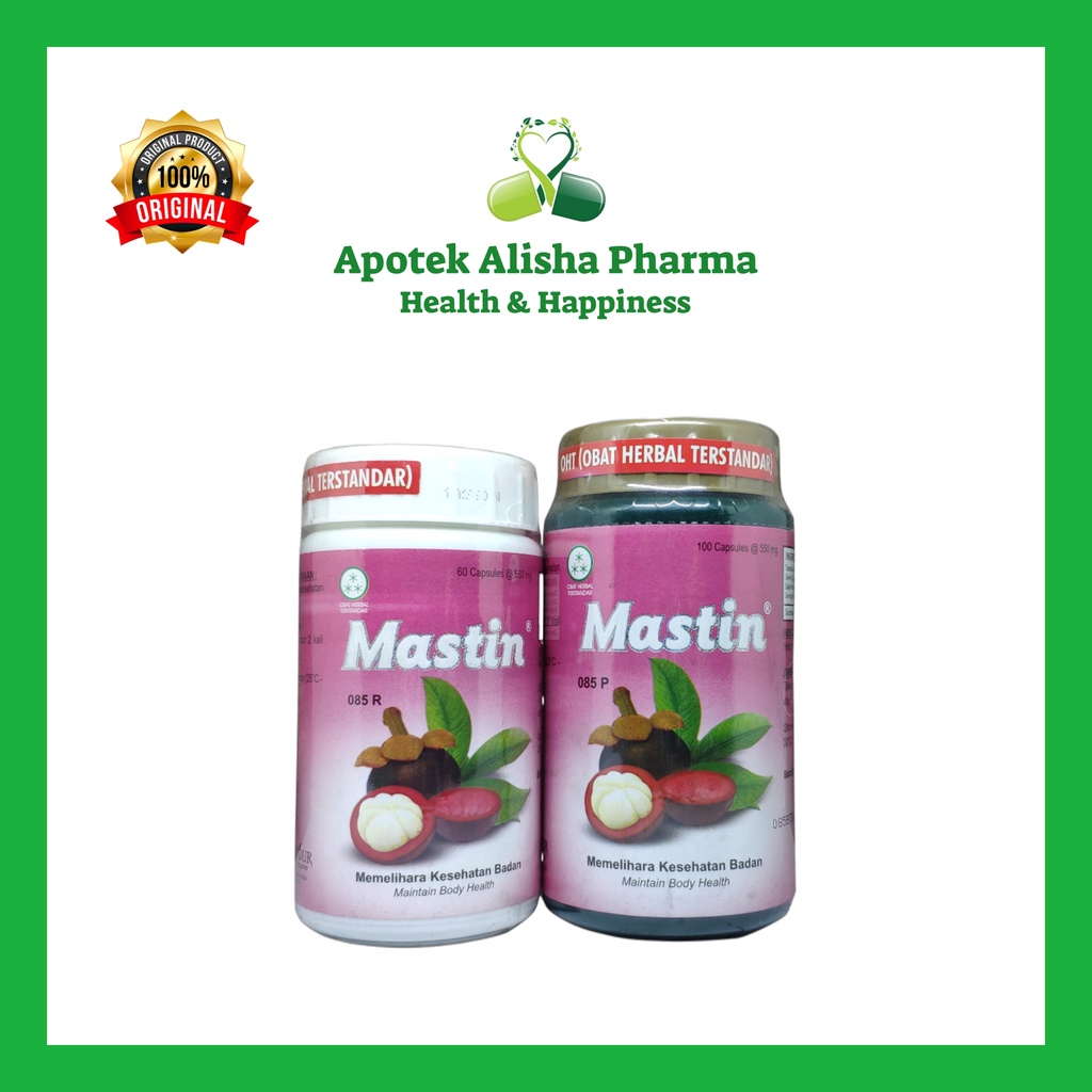 MASTIN KAPSUL - Ekstrak Kulit Manggis