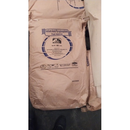 

Sodium Acid Pyrophosphate ( Perenyah Gorengan ) / SAPP FOOD GRADE 1 Kg