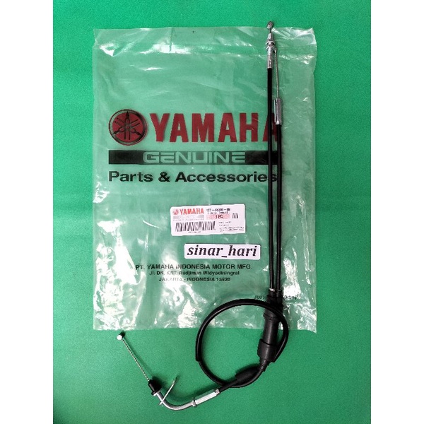 KABEL GAS  SET  -IS7- YAMAHA ORIGINAL JUPITER MX LAMA OLD