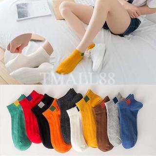 Kaos Kaki Polos Unisex Fashion Wanita / Pria Kaos Kaki Import Tmall88