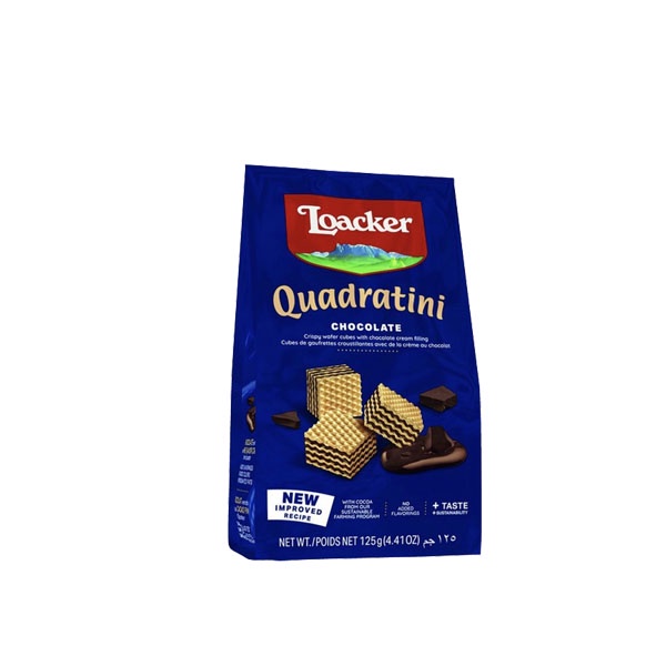 

Loacker Quadratini Chocolate 125gr