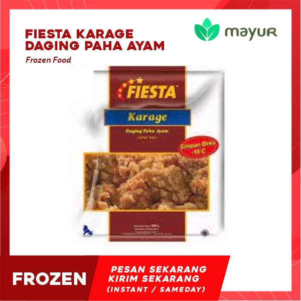 

Fiesta Karage Daging Paha Ayam 500 g