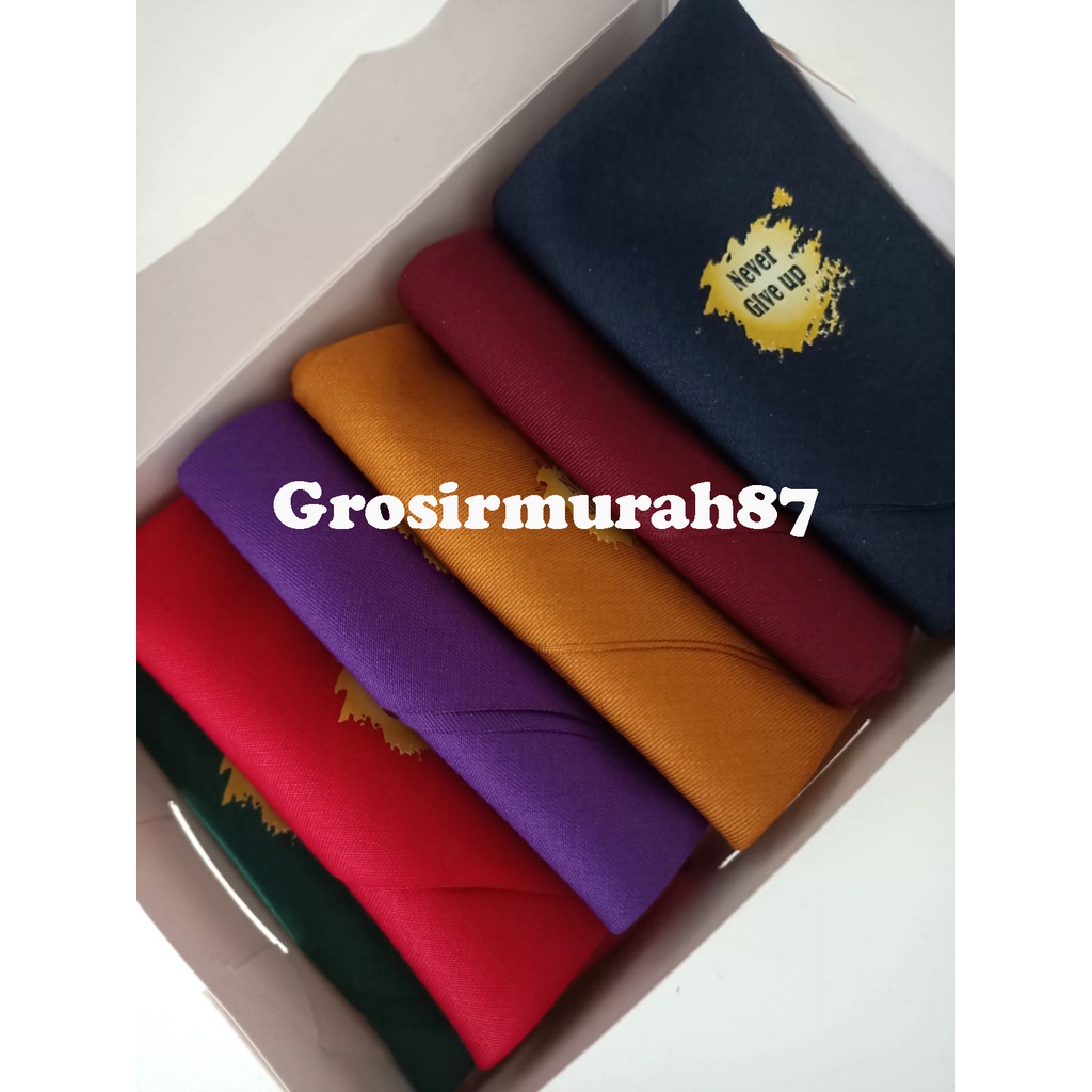 Saputangan Pria Sapu Tangan Katun Handkerchief Isi 6 tipe premium halus