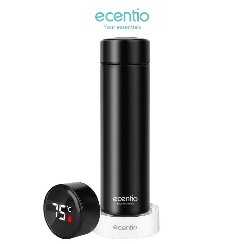 ECENTIO TERMOS AIR PANAS 304 STAINLESS VACUUM FLASK BOTOL 500ML LED DISPLAY /TUMBLER CERDAS LED SUHU