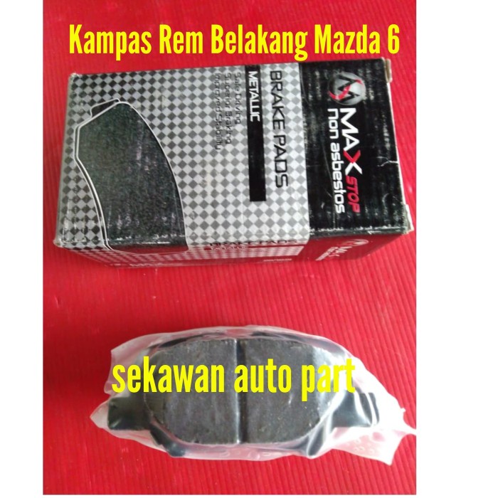 Brake Pad Kampas Rem Belakang Mazda 6 Skyactive .