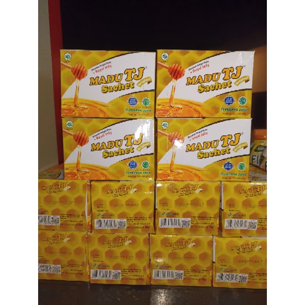 

madu TJ sachet 1pak isi 12pcs
