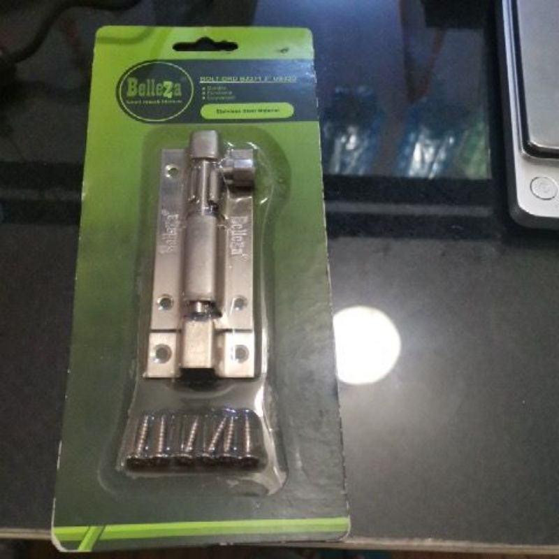 Grendel pintu selot pintu Belleza BZ271 3 inch