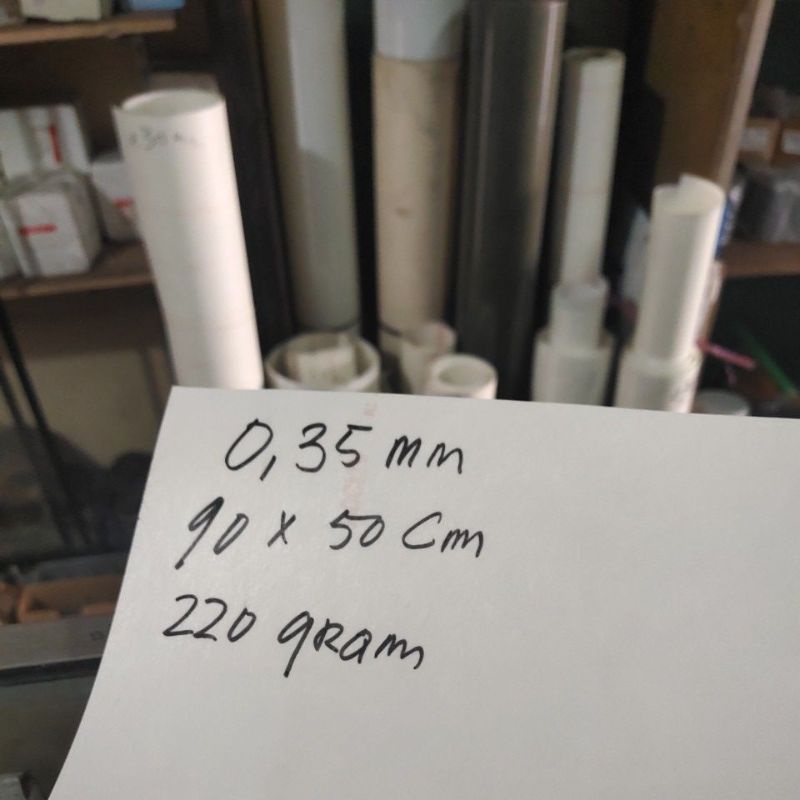 HEAVY DUTY ☑️ 1 Lembar Kertas NOMEX DUPONT AR 30S 0.35 mm 0.35mm • Pj 90 cm 90cm x Lb 50 50cm | NOMA