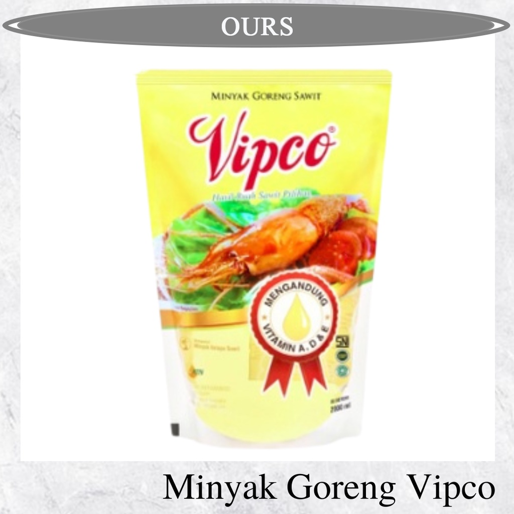 

MINYAK GORENG VIPCO 2 liter OURSHOPNOW