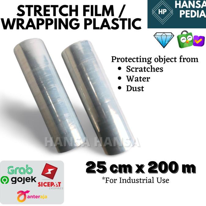 

PLASTIK WRAPPING/STRETCH FILM 25 CM