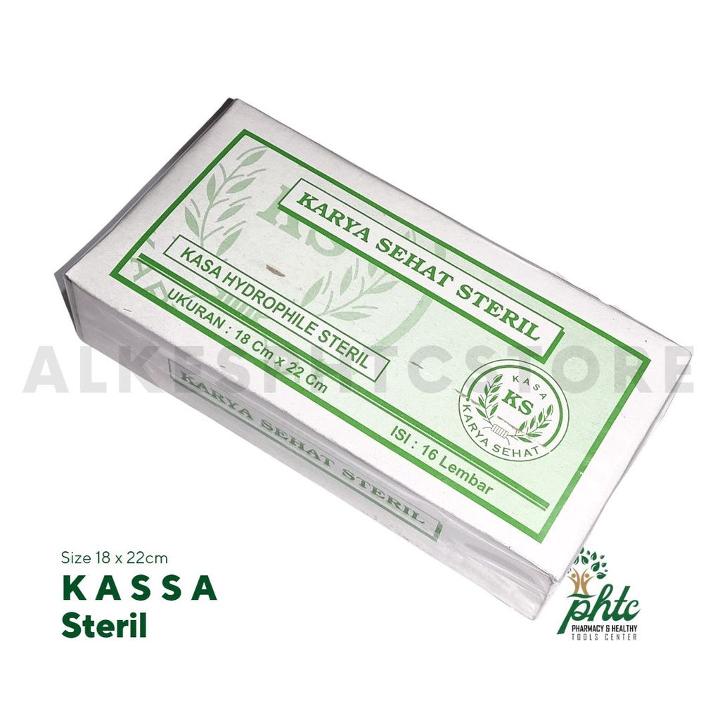 Kassa Steril Hydrophile l Kasa 18x22