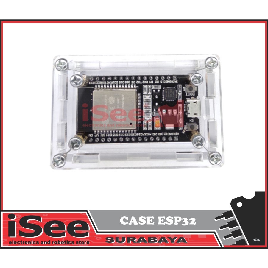 Beaded Bloom Acrylic Case Box King Chasis For Esp32 Esp-32S Wroom-32 Wifi Internet