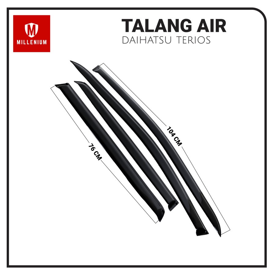 TALANG AIR PINTU MOBIL DAIHATSU TERIOS 2006 MODEL SLIM