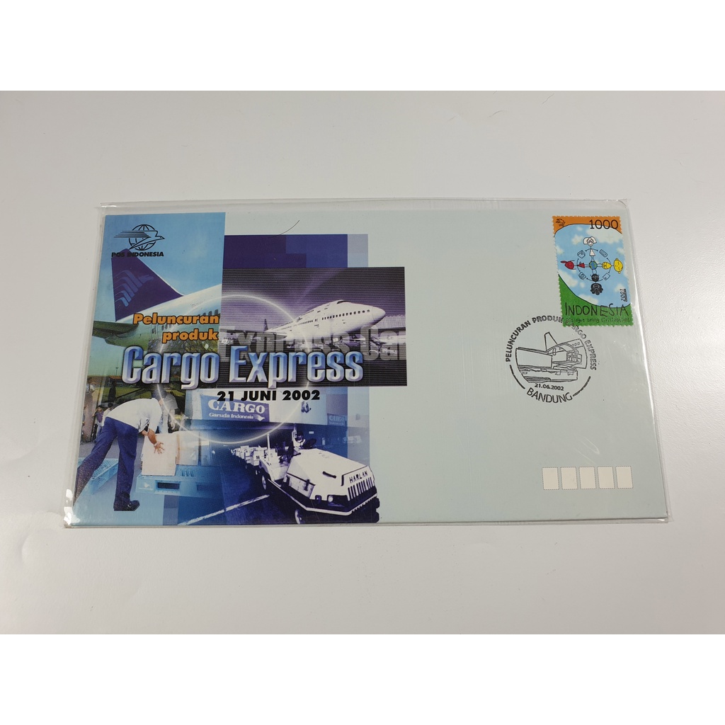 

Perangko SP Peluncuran Produk Cargo Express Tahun 2002