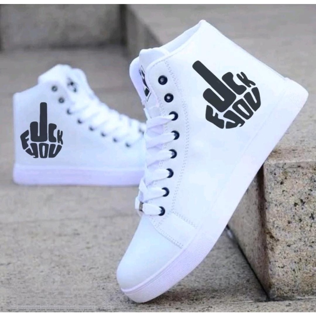 ARMY - Sepatu Sneakers Pria&amp;Wanita Sport Casual Putih&amp;Hitam Terbaru