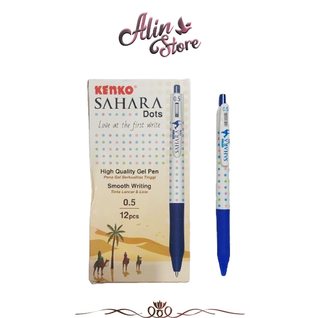 

Pulpen Gel 0,5 mm Sahara Kenko