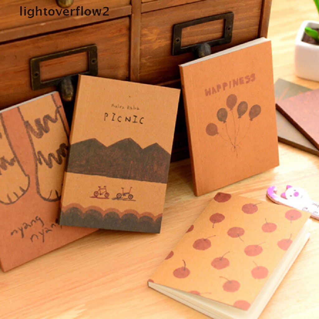 (lightoverflow2) Buku Catatan / Jurnal / Diary Handmade
