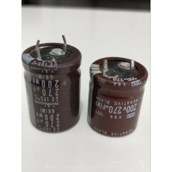 Elko 270uf 200v cabutan