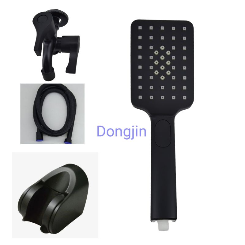 Paket Komplit Hand Shower Set hitam /Paket Shower Mandi