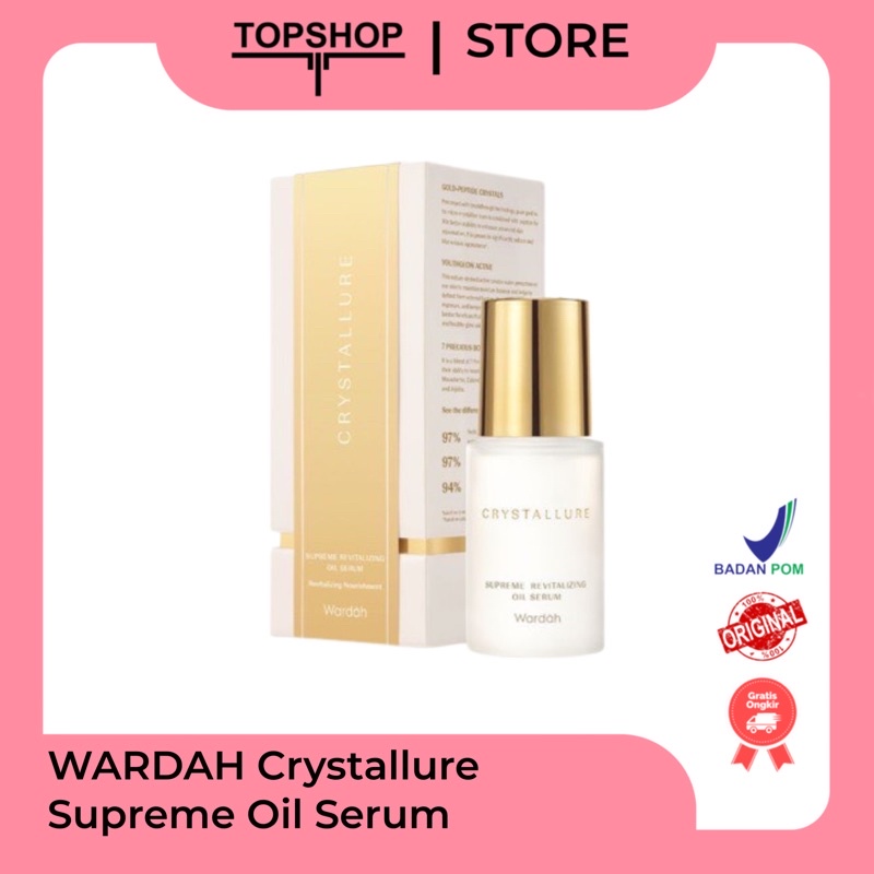 Wardah Crystallure Supreme Revitalizing Oil Serum 30ml