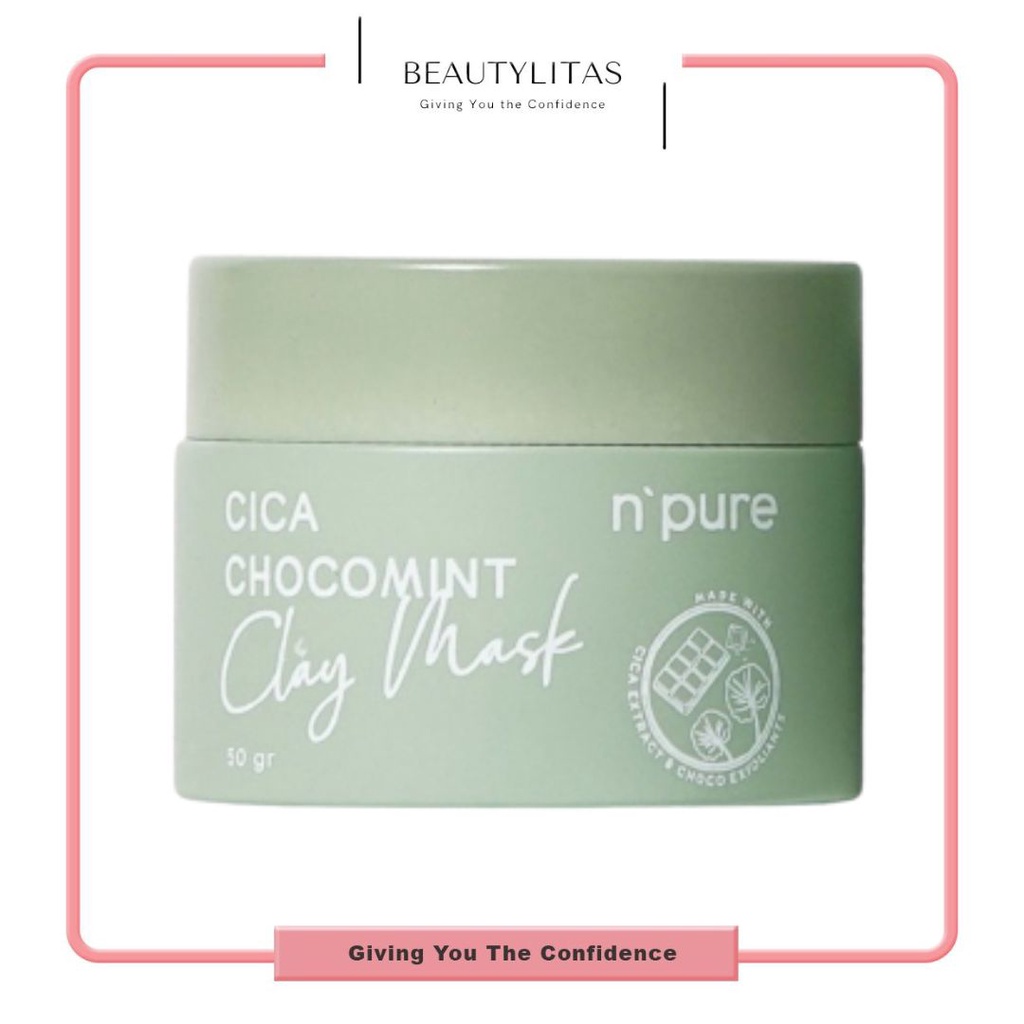 NPURE Clay Mask Centella Asiatica Chocomint