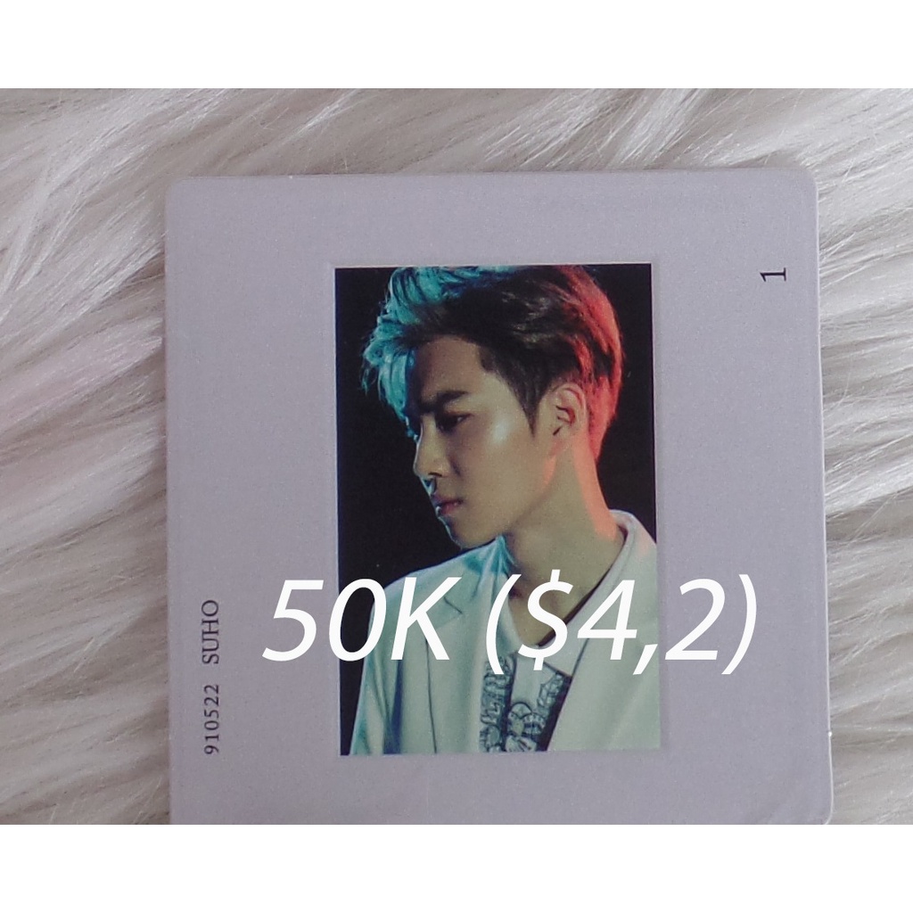 PHOTOCARD MINI POLAROID MOUNT EXO SUHO EXO'RDIUM EXORDIUM OFFICIAL