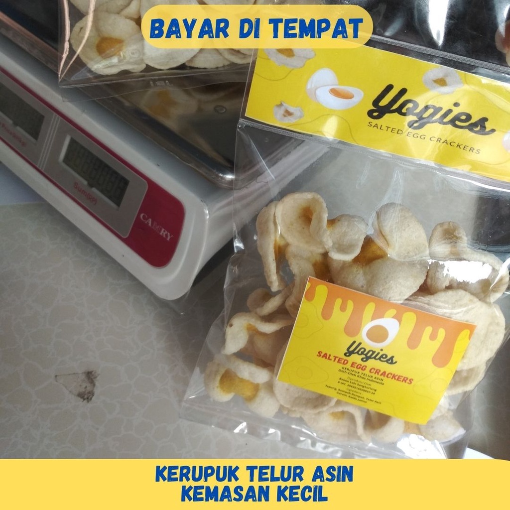 

KERUPUK TELUR ASIN - UMKM KERUPUK TELUR ASIN MATANG MURAH DI BANDUNG - KEMASAN 100 GRAM / 50 GRAM - ORIGINAL - GANJAR PRANOWO KUNJUNGI PABRIK KERUPUK TELUR ASIN - SEORANG PENGUSAHA 'YOGIES' MELIRIK USAHA UMKM TELOR ASIN