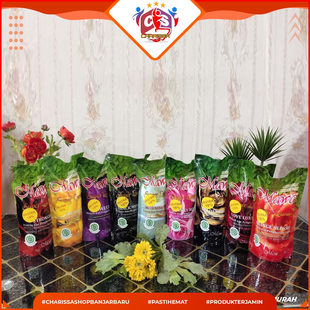 MSL REFIL Pewangi Setrika Pelicin Pakaian Laundry Mawar MSL Indonesia Original 100% Plus Packing bub
